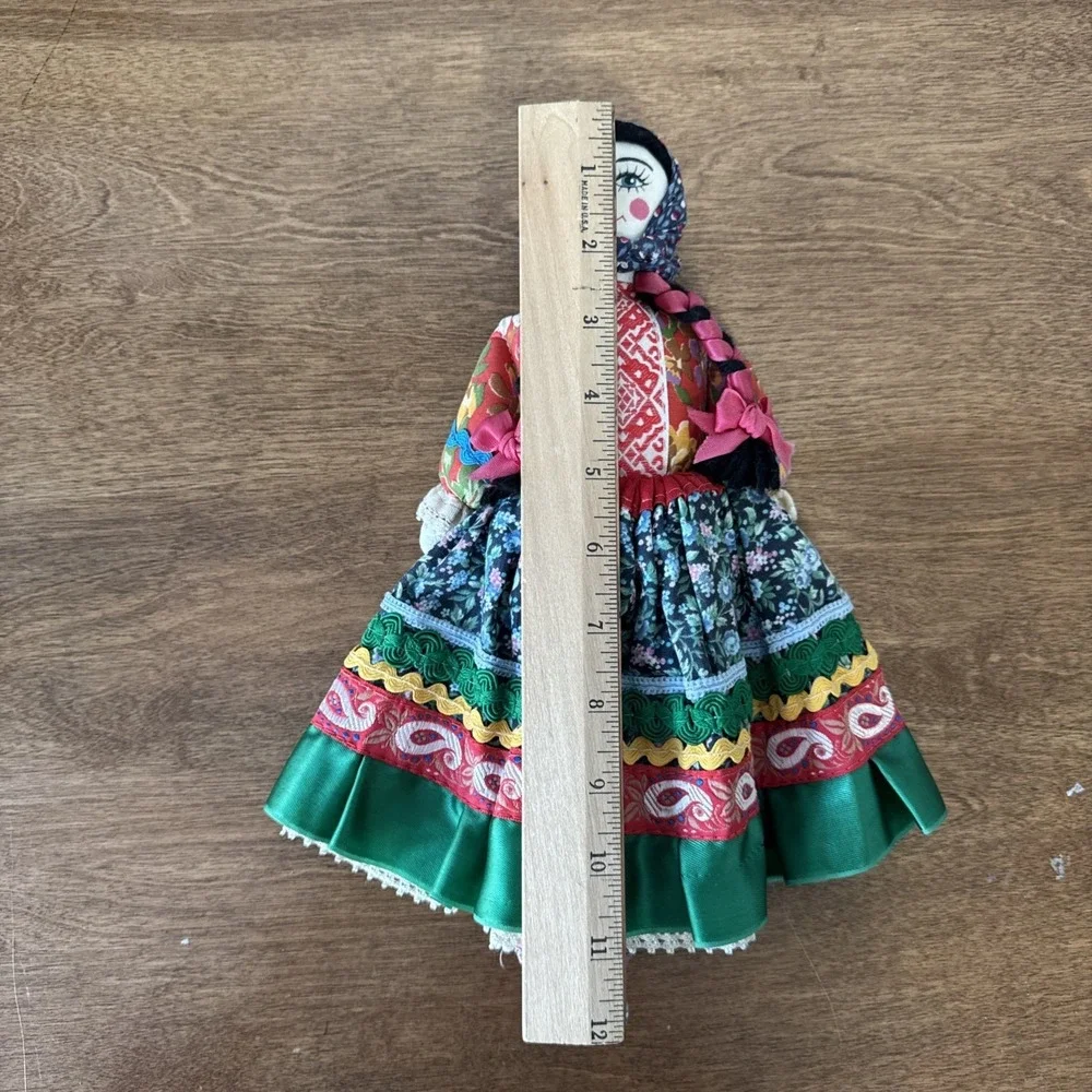 Vintage Russian Cloth Folk Art Doll  Tatiana